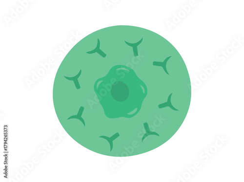 T Immune Cell Clip Art

