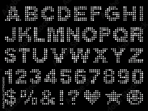 ミラータイル3、文字、6白