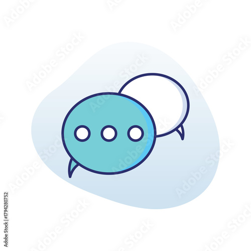 Chat vector icon
