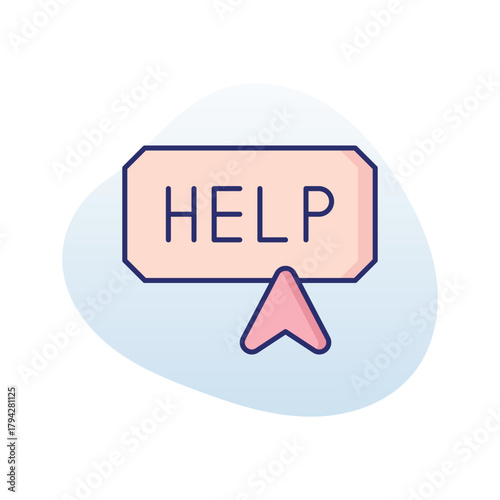 Help vector icon
