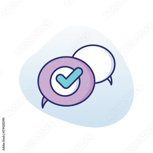 Conversation  vector icon