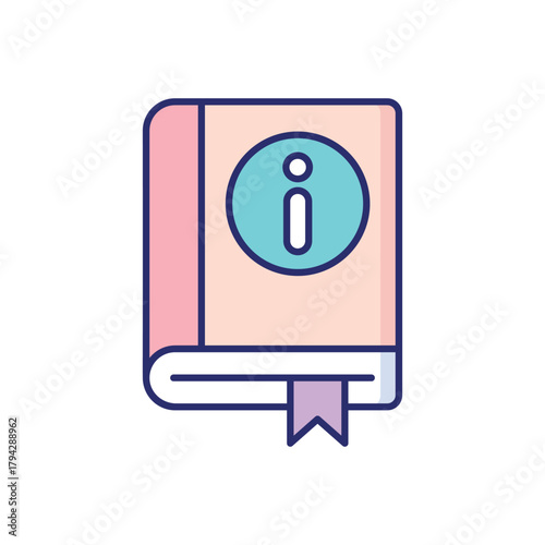 Guidebook  vector icon
