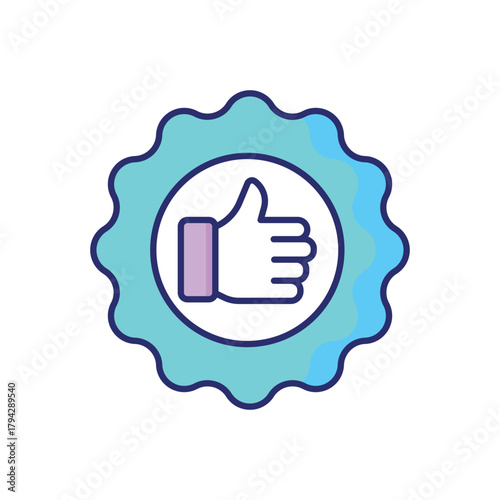 Reliable  vector icon