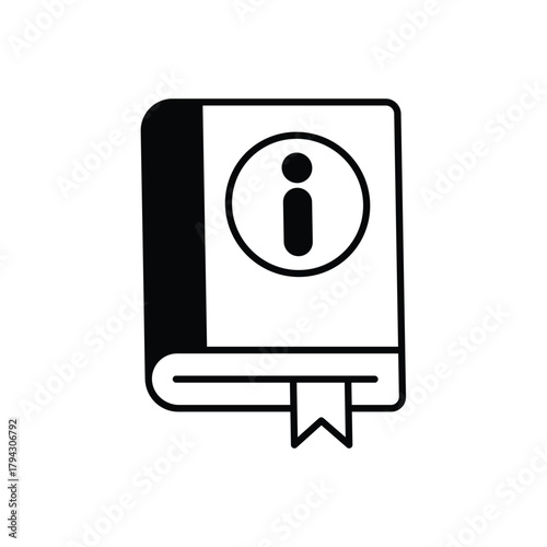 Guidebook  vector icon