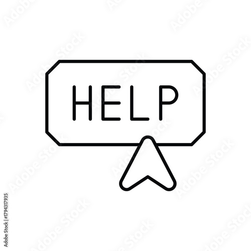 Help vector icon