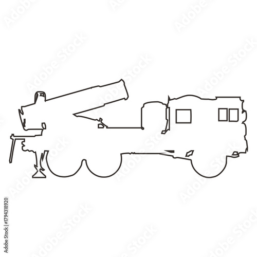 Truck Mounted Artillery