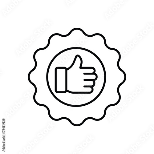 Reliable  vector icon