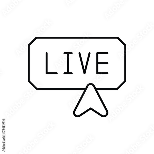 Live Chat vector icon