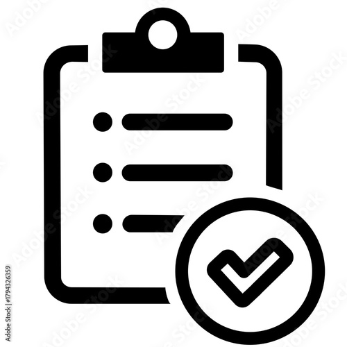 clipboard with check mark