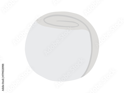 Hand Drawn Cosmetic Cotton Balls Illustration
