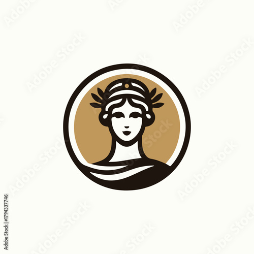 Hera Goddess Logo