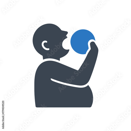 Overeating Habit Icon