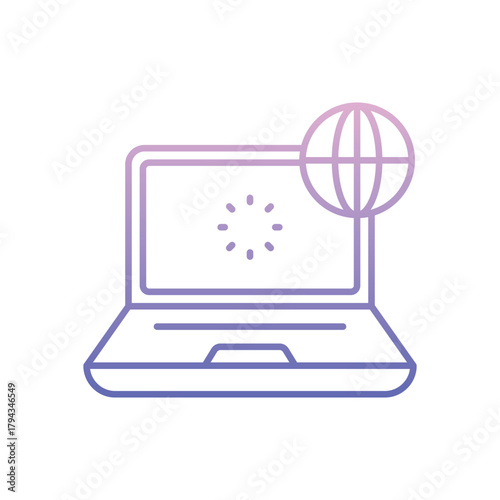 Data Sync vector icon