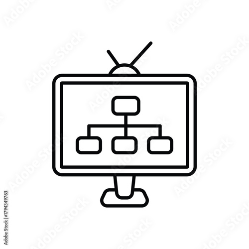 Sitemap  vector icon