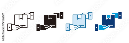 Order Dispatch Icon Set Multiple Style Collection