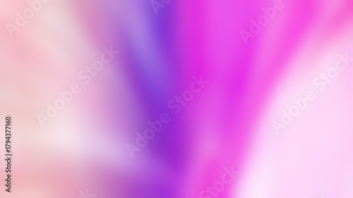 dreamy Soft flowing color gradient background of violet, magenta and pale pink. Ideal texture for design, presentation or overlay use.