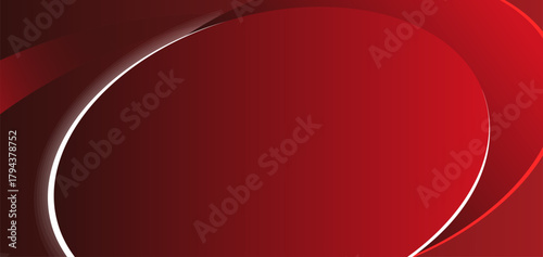 Elegant Red Backdrop  Professional Presentation Template