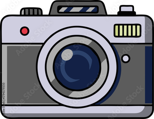 Vintage Camera Retro Style Icon