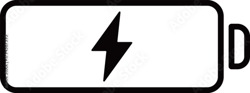 バッテリー・電池マークのフラットアイコン