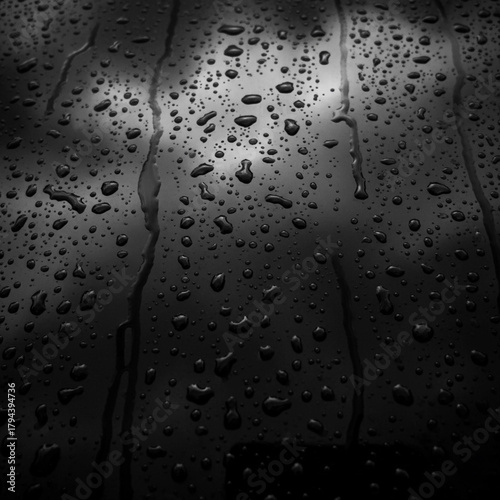rain drops on window