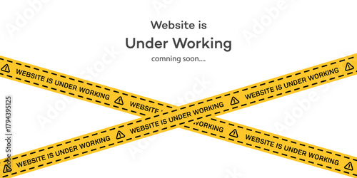 Website Under Working  Coming Soon Development Announcement