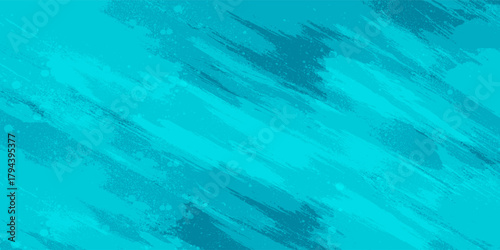 Teal Abstract Brush Stroke Background With Blue Color For Design And Art Projects modern illustrations