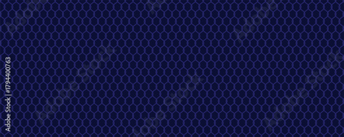 Modern abstract net background blue for sports, Mesh texture for fishing nets. Seamless pattern for sportswear or soccer goal, volleyball net, basketball hoop, Vector