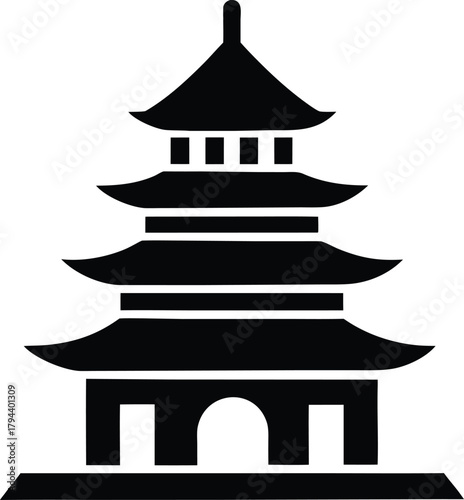 A lone figure stands silhouetted against a vibrant sunset sky