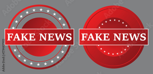 Fake News Warning Badge