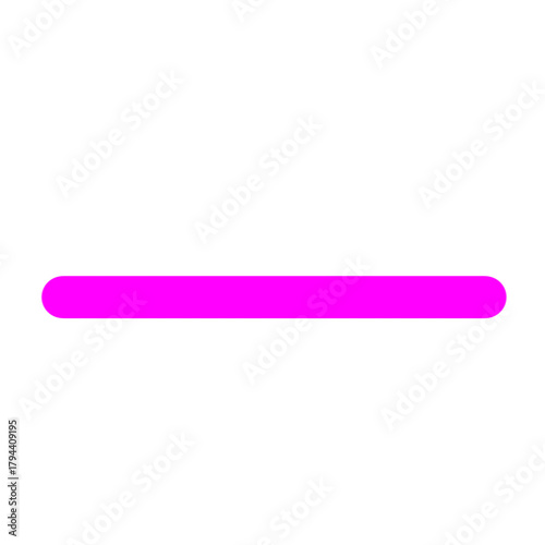 A simple pink line on a white background provides a minimal design element for various creative projects and visual communications
