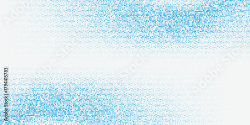 pixel blue color halftones texture background. pixel bllue background