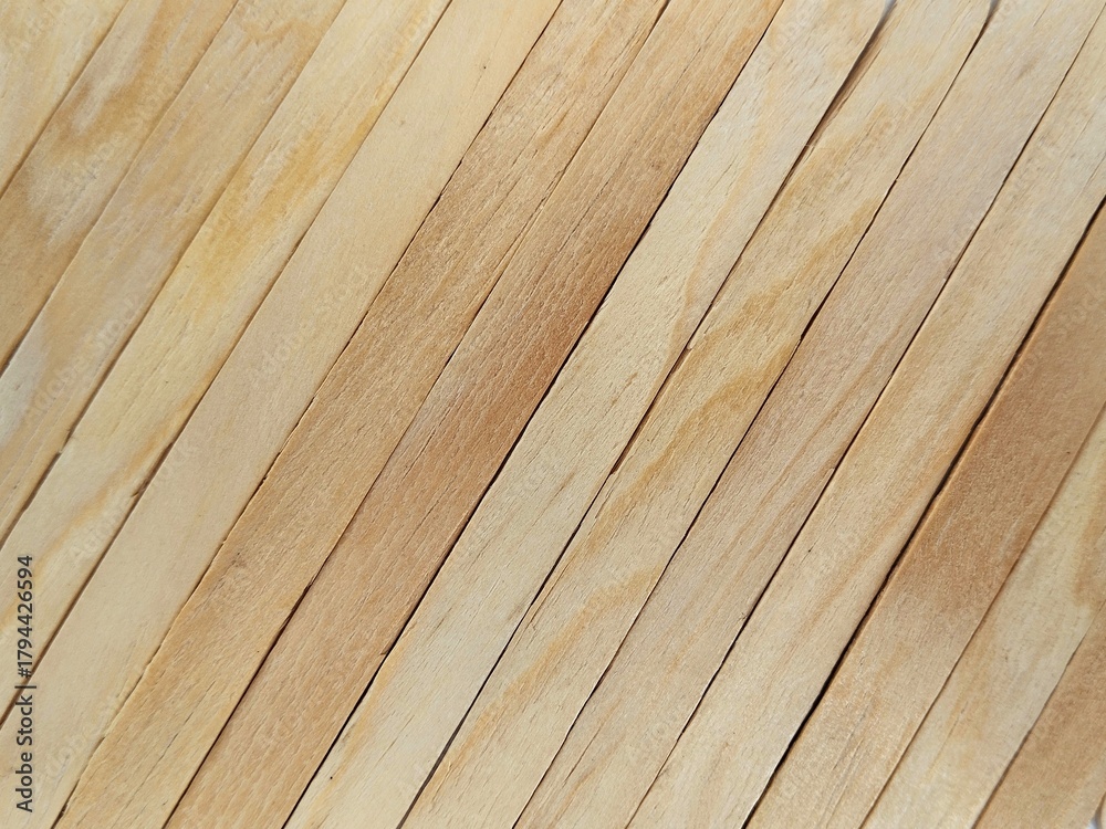 Fototapeta premium Abstract wooden craft stick pattern texture. Suitable for background 
