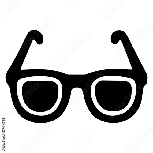 glasses icon or logo isolated sign symbol vector illustration - high quality black style vector icons