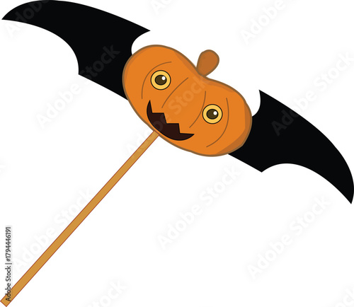 Pumpkin Stick Candy for helloween