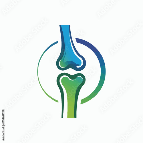 Joint Health Circle Icon, Joint, Bone, Health, Mobility, Orthopedic, Knee, Anatomy, Wellness, Ligament, Cartilage, Flexibility, Strength, Movement, Synovial, Arthritis, Therapy, Recovery, Fitness, Reh
