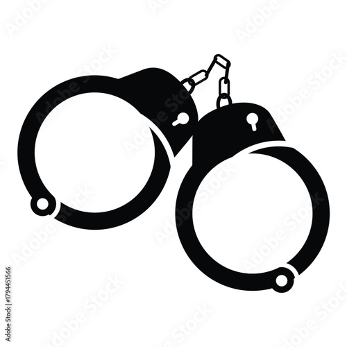 handcuff silhouette