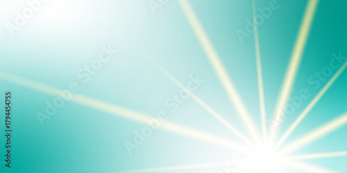 Glowing pastel light ray effect exploded isolated on transparent background. Stripes beam pattern. Stylish illustration modern trend colors.ideas graphic design for web design banner background vector