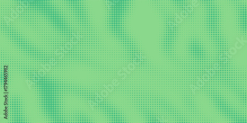 Turquoise pop art background with halftone polka dots in retro comic style, vector illustration template eps10