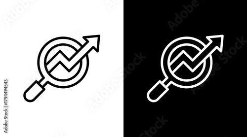 Seo Optimization  White Icon Set Design