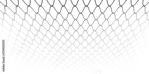 Mesh texture for fishing nets. Seamless pattern for sportswear or soccer goal, volleyball net, basketball hoop, hockey, athletics. Abstract net background for sports