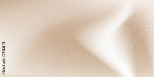 Subtle beige gradient background. Rough neutral liquid wallpaper. Universal nude color texture for banners, flyers, and presentations. Blurred abstract background cover. Vector illustration.