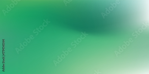 Abstract green tones gradient background.
