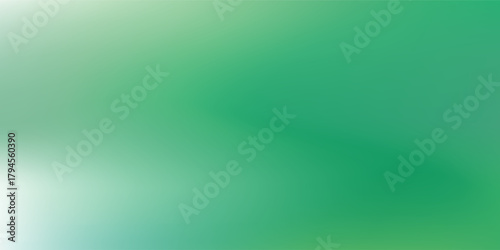 Abstract green tones gradient background. Mesh presentation design.