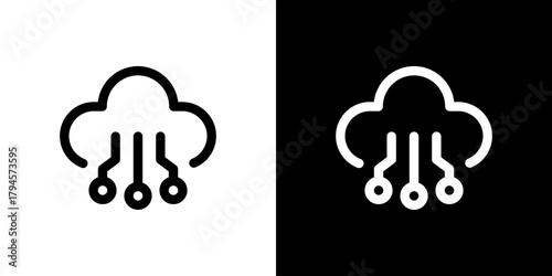 クラウドネットワークのアイコン