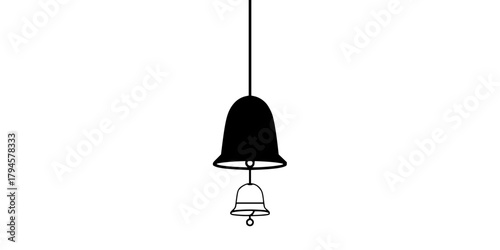 Elegant Echoes: Symphony Sound Silence | Clean, isolated vector art for creative projects.