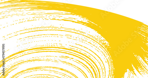 grunge paint element, Monochrome grunge texture. Brush strokes paint Isolated on white background, vector yellow line, grunge brush strokes ink paint.eps10