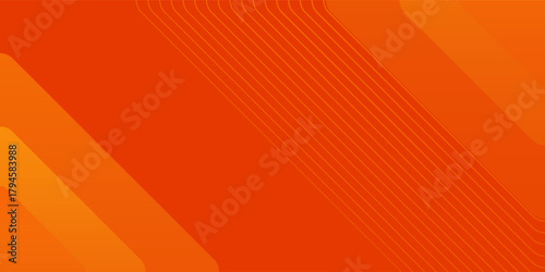 Abstract orange and yellow gradient geometric hexagon background. Simple with color burn effect.