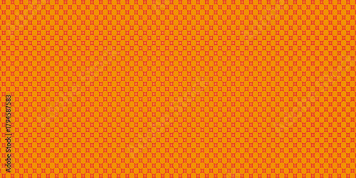 Dots halftone orange color pattern gradient texture with technology digital background. Dots pop art comics with summer background. modern orange dotted