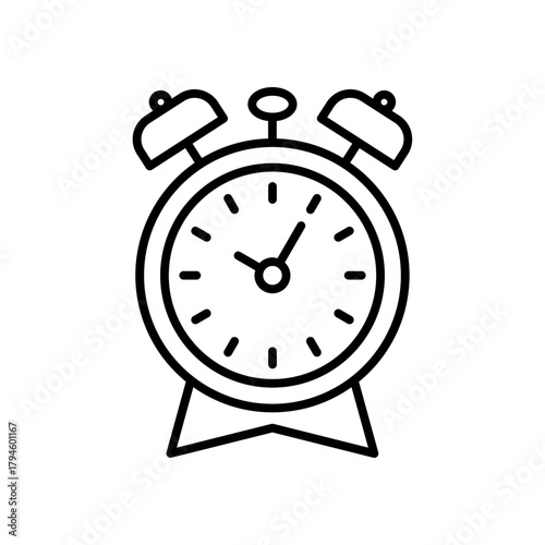 Alarm clock icon