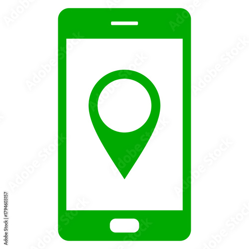 Kartenmarkierung und Smartphone